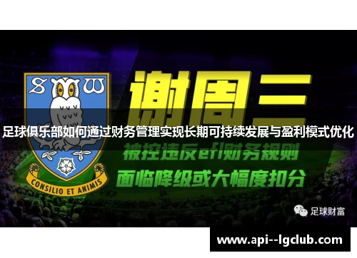 足球俱乐部如何通过财务管理实现长期可持续发展与盈利模式优化 足球俱乐部如何通过财务管理实现长期可持续发展与盈利模式优化